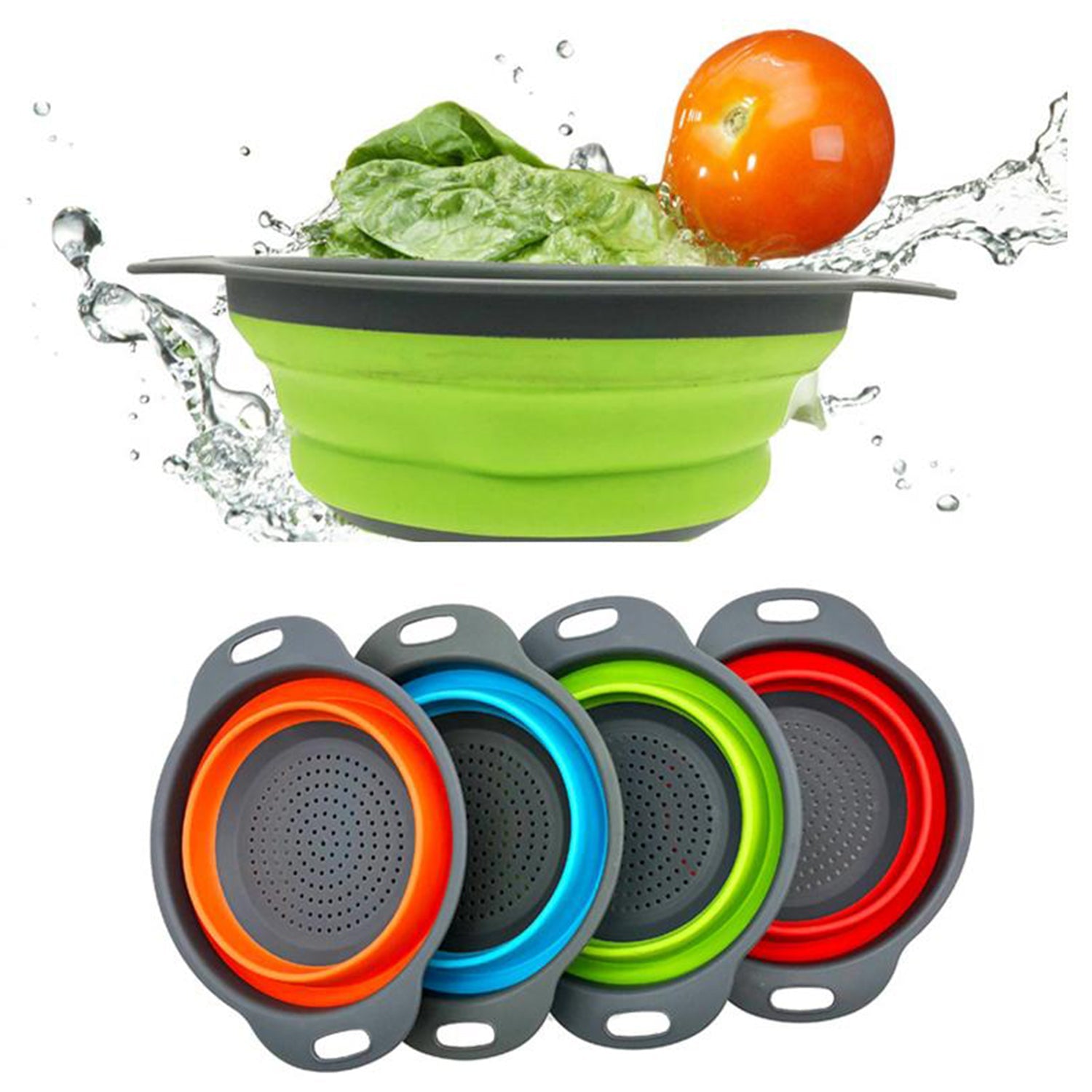 2712 Round Sili Strain used in all kinds of household and official kitchen purposes as a Foldable utensil. DeoDap 2712 Round Sili Strain used in all kinds of household and official kitchen purposes as a Foldable utensil. DeoDap